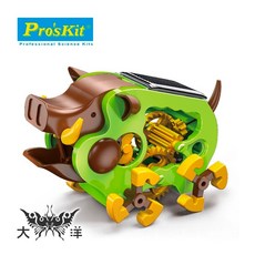 Pro'sKit 太陽能野豬 模型組裝 台灣製造 47件, 1個