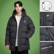 나이키 패딩 NS 써마핏 오버론 덕다운 MD PK 파카 + 다용도 가방 세트