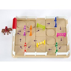 장애물탈출 길만들기 1인 유아 두뇌게임 장난감 추천, 1개, 칼라혼합