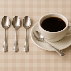 twin circle 트윈서클 커트러리 티스푼 4개입, 1개