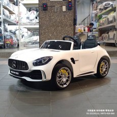 賓士 AMG GT-R 兒童電動車（雙人座四輪驅動）, 詳見包裝