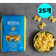 데체코 파팔레 파스타면 대용량 이탈리아, 500g, 25개