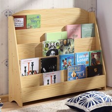 잡지 진열대 선반 팜플렛 도서 거치대 브로셔 리플렛, 1단, 100x30x95cm