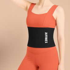 티알비 복부 땀복 벨트, 네오 블랙, 1개