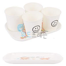 프레즌샵 데니베어 미니접시 2호 플라스틱접시20cm