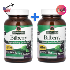 네이처스앤서 빌베리 표준화 허브 추출물 안토시아노사이드 베지캡슐 90정 1+1CHECKYOU