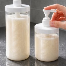 살림덕후 욕실 세제 소분병 500ml 리필 용기 주방 세제통 펌프용기 물비누 핸드워시, 1개, ONE