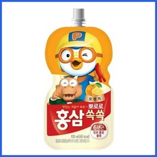 뽀로로 쏙쏙 오렌지 100ml 20개 x GWM bbr+ghm86l, 1ml