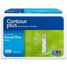 바이엘 컨투어플러스 혈당검사지, 100개입, 1개