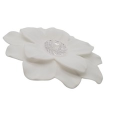 보온과 먼지 보호를 위한 아크릴 기본적인 꽃 모양 뚜껑을 가진 우아한 버찌 꽃 실리콘 컵 덮개, 3