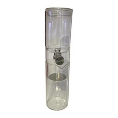 STK 아이스 드립 커피 메이커 유리 세트 선물용 콜드 브루 커피 메이커, 8cmx8cmx17cm, 분명한