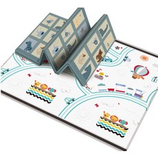新品熱銷兒童戶外卡通防水防滑寶寶家用, X9袋裝可折爬行墊192*172*0.8cm