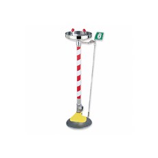 藍鷹牌 EW-407 進階版直立式洗眼器, 紅白相間, 1個