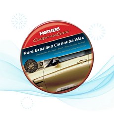 Mothers 마더스 자동차 광택제 캘리포니아 골드 브라질 카나우바 왁스 페이스트 05550 340g M9, 1개