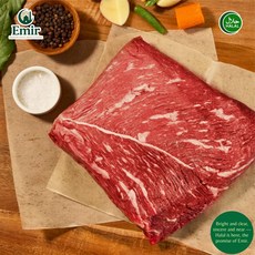 .Halal Certified Australian Wagyu Beef Shoulder Bolar Blade 할랄 인증 호주산 와규 냉장 전각 볼라 블레이드, 1kg, 1개