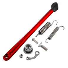 KTM XC 2008-2023 및 허스크바나 TE FE TX FX FS 2012-2023용 스프링 키트 포함 오토바이 주차 사이드 스탠, 05 Red A 08-16