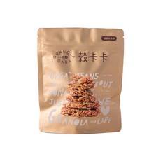 【穀卡卡】堅果燕麥脆片50g, 1個, 隨手包-黑巧覆盆莓