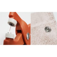 별별마켓 플라스틱 펀칭기 단추 끼우기