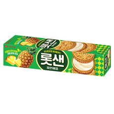 롯데샌드 파인애플 105g 10개
