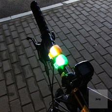 정군 안전등 경광등 후미등 자전거조명 미니 자전거등 라이트전조등 1p 자전거랜턴