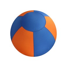 寵物戶外充氣球玩具訓練放牧球自玩狗咀嚼玩具適合大型犬咀嚼玩具, 1個, 藍橙拼色