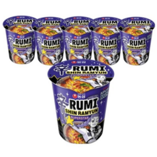 신라면 슈퍼스타컵 65g, 6개