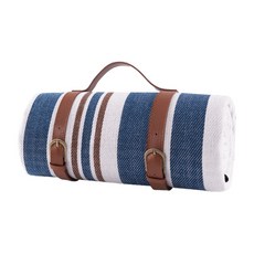 Lala工房野餐墊 防水墊子 200*200 特大, 條紋