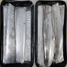 아빠가 잡은 국내산 손질 은 갈치 마리 500g 염질발송, 1개, 갈치500g