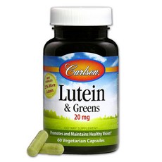 Carlson 素食葉黃素保健膠囊, 1罐, 60顆