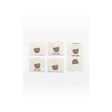 퀼트스타 아기 곰돌이 끼워라벨, 5개