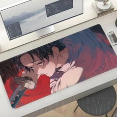 주술회전 마우스 패드 옷코츠 유타 애니 굿즈 데스크테리어 소품, 600x300x2mm, BLACK10