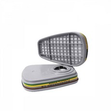 보람스마켓 3M 방독마스크 복합용 방독 정화통 6006K 1봉 2개입 작업마스크 호흡보호구 용접마스크, 1