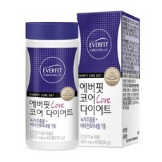 내츄럴플러스 에버핏 코어 다이어트 녹차카테킨 500mg x 60정, 1개, 1정