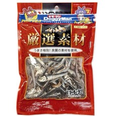 DoggyMan 犬貓用嚴選小魚乾4種MIX 100g, 1個, 單包