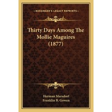 (영문도서) Thirty Days Among The Mollie Maguires (1877) Paperback, Kessinger Publishing, English, 9781166157630