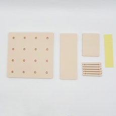 벽정리 걸이세트 수납보드 타공판 무타공