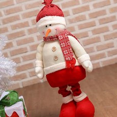 (NEW) 눈사람 100cm 롱다리 인형크리스마스장식 인테리어