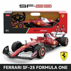 RC레이싱카 F1 레드불 베르스타펜 무선조종 RB18 RC카 라스타, 1개, 1:12 페라리 F1 SF-25 USB 충전식