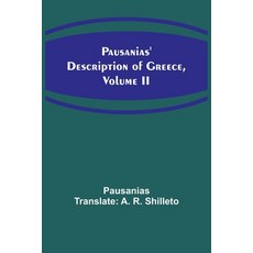 (영문도서) Pausanias' description of Greece Volume II Paperback, Alpha Edition, English, 9789357398589