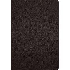 (영문도서)ESV Large Print Compact Bible Red Letter (Buffalo Leather Deep Brown) Leather, Crossway, English, 9798874902926