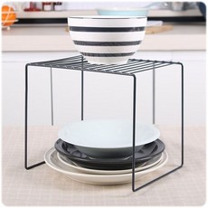 정리용 선반 주방정리 식탁 테이블랙 접시 L 44286EA 1(ea), 색상, 1개