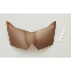 Kawasaki Z1000 2007-2008 專用大燈護片 茶色-極限超快感, 1個