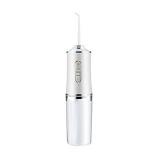 便攜式電動沖牙機 沖牙器 牙齒清潔 牙套清潔, 03.白