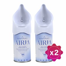 에어리아 휴대용 산소캔 420m 2개 의약외품 산소통 가정용 산소호흡기