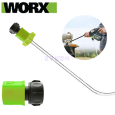 [WORX] 웍스 고압세차건 충전식 고압세차기 페트병연결대 WA1762 국내정식수입품, 1개