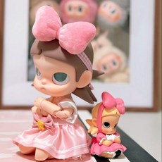 지거옷 악세서리 Zsiga 인형옷 액션 피규어 액세서리 세트 인형제외, 프리 사이즈, 헤어 액세서리+스커트 세트-인형제외