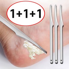 발각질 제거기 굳은살 제거 칼 나이프 1+1+1, 15g, 3개, 1개입