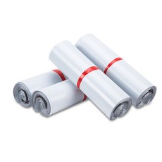 霧面耐用破壞袋 快遞袋 包裝袋 自黏袋 寄件袋, 1套, 白色１７ｘ３０＝３００入＝３捲