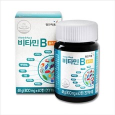 영진약품 건강식품관 영진 비타민B 플러스8 60정 2개월분 에너지 비타민, 영진약품 영진 비타민B 플러스8_60정2개월분 에너지비, 1개