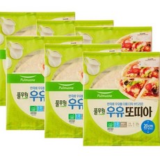 풀무원 우유 또띠아 20cm 225g 6개